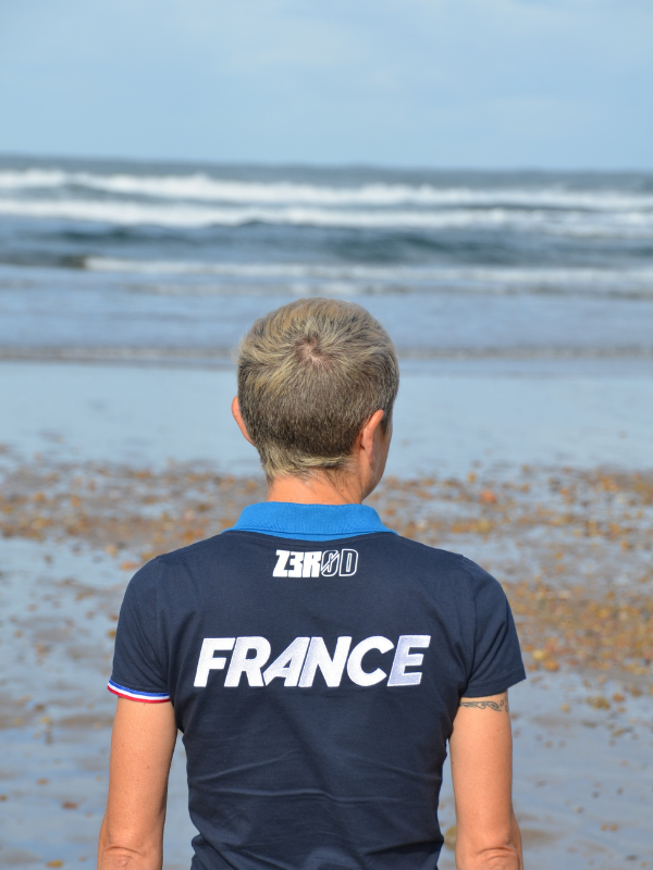 Séverine Guérif lors de la préparation du championnat du monde à Avilés en 2021.